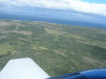 Flying to Punta Arenas